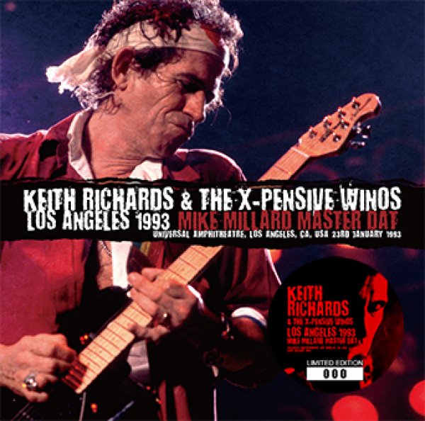 画像1: KEITH RICHARDS & THE X-PENSIVE WINOS - LOS ANGELES 1993: MIKE MILLARD MASTER DAT(2CD) (1)