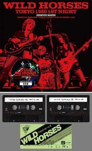 画像1: 【取り寄せ】WILD HORSES - TOKYO 1980 1ST NIGHT: DEFINITIVE MASTER(1CD) (1)