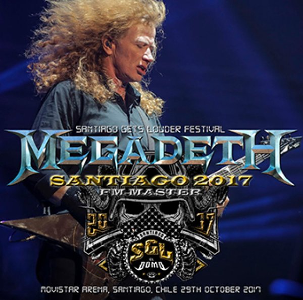 画像1: 【取り寄せ】MEGADETH - SANTIAGO 2017: FM MASTER(2CDR) (1)