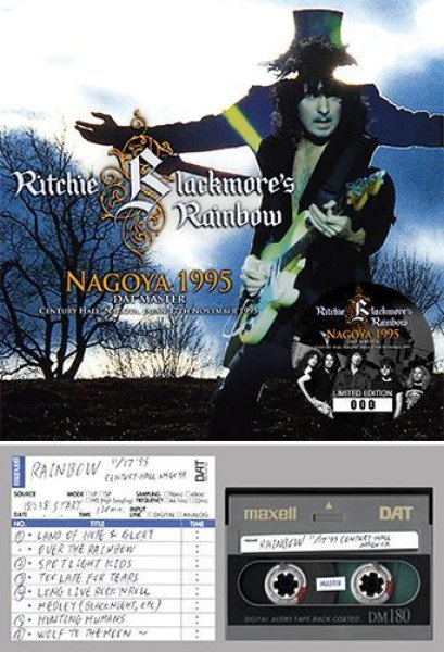 画像1: RITCHIE BLACKMORE'S RAINBOW - NAGOYA 1995 DAT MASTER(2CD) (1)