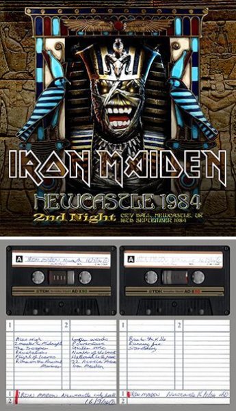 画像1: IRON MAIDEN - NEWCASTLE 1984 2ND NIGHT(2CD) (1)