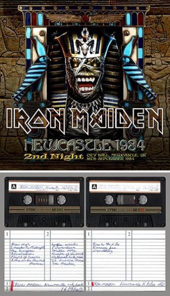 画像1: IRON MAIDEN - NEWCASTLE 1984 2ND NIGHT(2CD) (1)