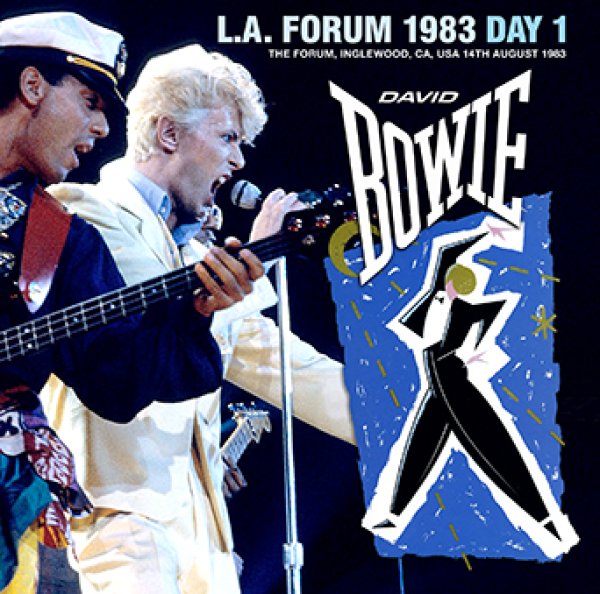 画像1: 【近日入荷】DAVID BOWIE - L.A. FORUM 1983 DAY 1(2CDR) (1)