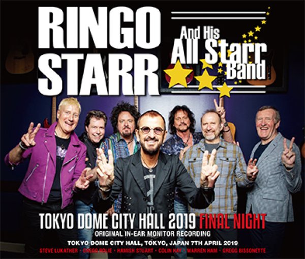 画像1: RINGO STARR & HIS ALL STARR - TOKYO DOME CITY HALL 2019 FINAL NIGHT: ORIGINAL IN-EAR MONITOR RECORDING(3CD) (1)