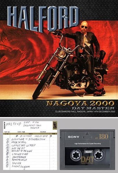 HALFORD - NAGOYA 2000: DAT MASTER(2CDR) - navy-blue