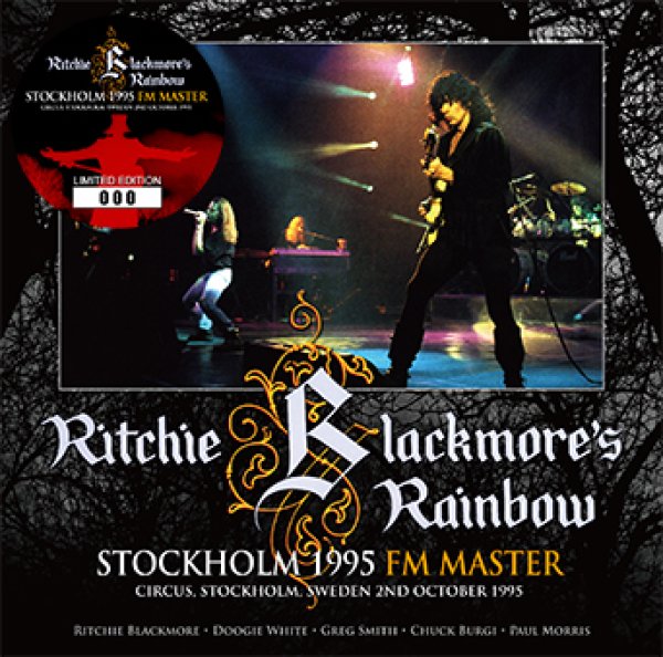 画像1: 【取り寄せ】RITCHIE BLACKMORE'S RAINBOW - STOCKHOLM 1995 FM MASTER(1CD) (1)