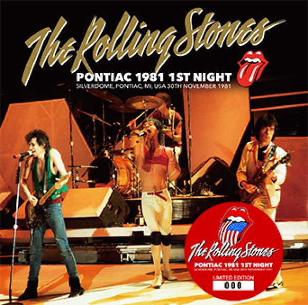 画像1: THE ROLLING STONES - PONTIAC 1981 1ST NIGHT (2CD) (1)