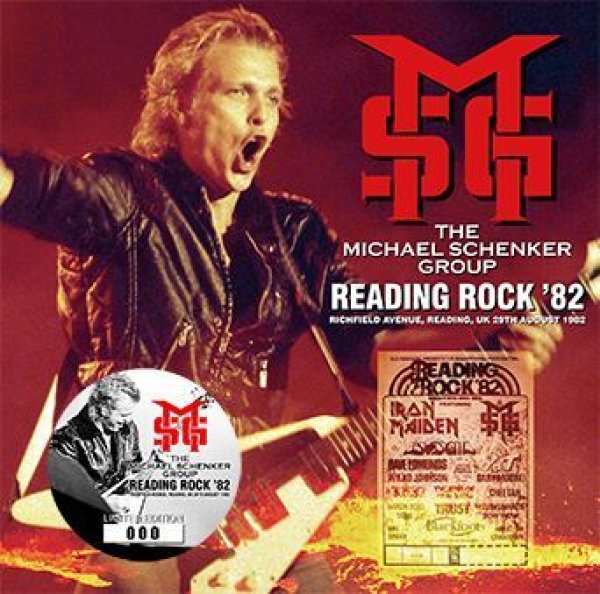 画像1: THE MICHAEL SCHENKER GROUP - READING ROCK '82(1CD) plus Bonus CDR* Numbered Stickered Edition Only (1)