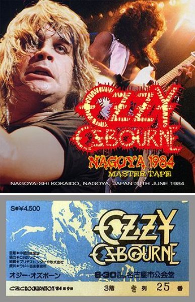 画像1: 【近日入荷】OZZY OSBOURNE - NAGOYA 1984 MASTER TAPE(1CDR) (1)