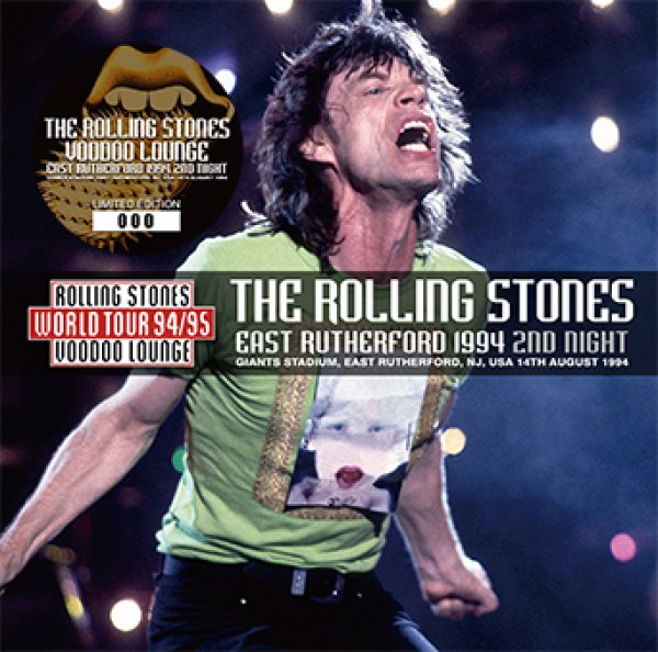 THE ROLLING STONES - EAST RUTHERFORD 1994 2ND NIGHT(2CD) plus ...