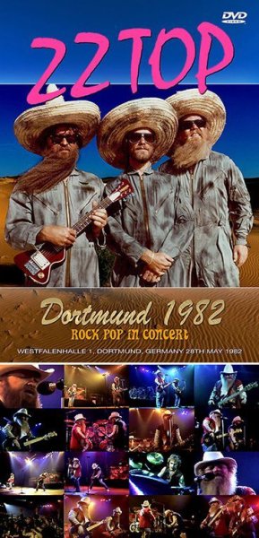 画像1: ZZ TOP - DORTMUND 1982: ROCK POP IN CONCERT(DVDR) (1)