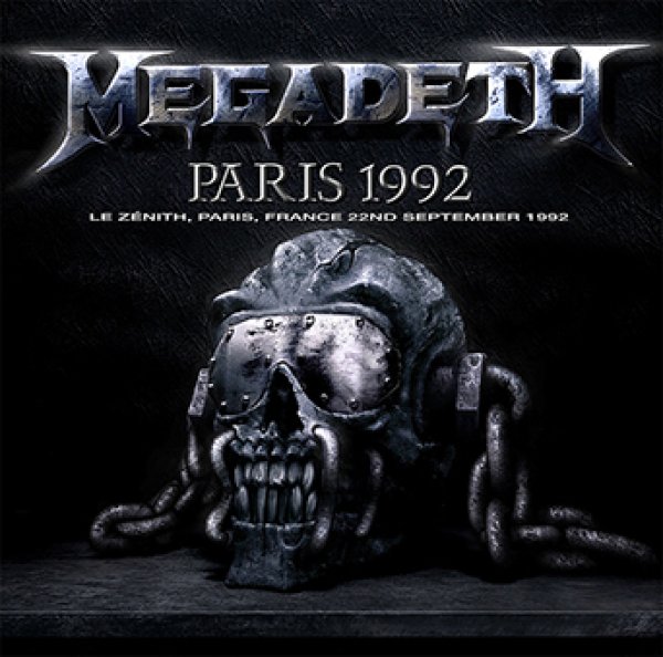 画像1: MEGADETH - PARIS 1992(2CDR) (1)