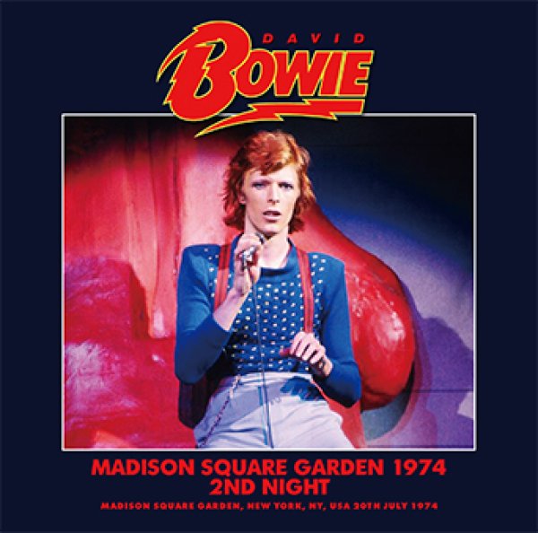 画像1: DAVID BOWIE - MADISON SQUARE GARDEN 1974 2ND NIGHT(2CD) (1)