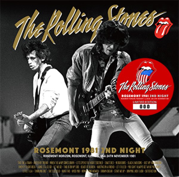 画像1: THE ROLLING STONES - ROSEMONT 1981 2ND NIGHT(2CD) (1)