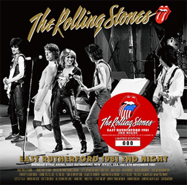 画像1: THE ROLLING STONES - EAST RUTHERFORD 1981 2ND NIGHT(2CD) (1)