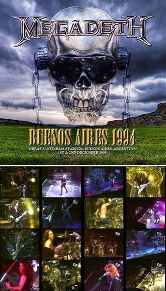 画像1: MEGADETH - BUENOS AIRES 1994(CDR+DVDR) (1)