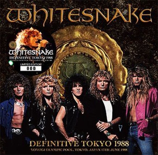 画像1: WHITESNAKE - DEFINITIVE TOKYO 1988(2CD) (1)
