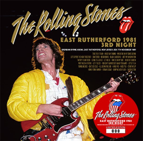 画像1: THE ROLLING STONES - EAST RUTHERFORD 1981 3RD NIGHT(2CD) (1)