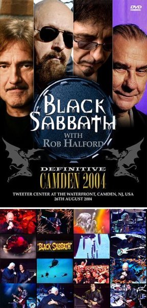 画像1: BLACK SABBATH with ROB HALFORD - DEFINITIVE CAMDEN 2004(DVD+CD) (1)