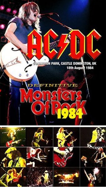 AC/DC　OF　DEFINITIVE　1984(2CDR+DVDR)　navy-blue　MONSTERS　ROCK