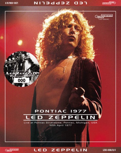 画像1: LED ZEPPELIN - PONTIAC 1977 (3CD) (1)