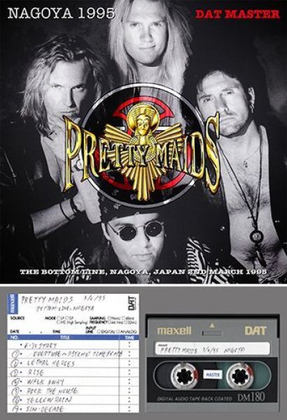 画像1: PRETTY MAIDS - NAGOYA 1995: DAT MASTER(2CDR) (1)