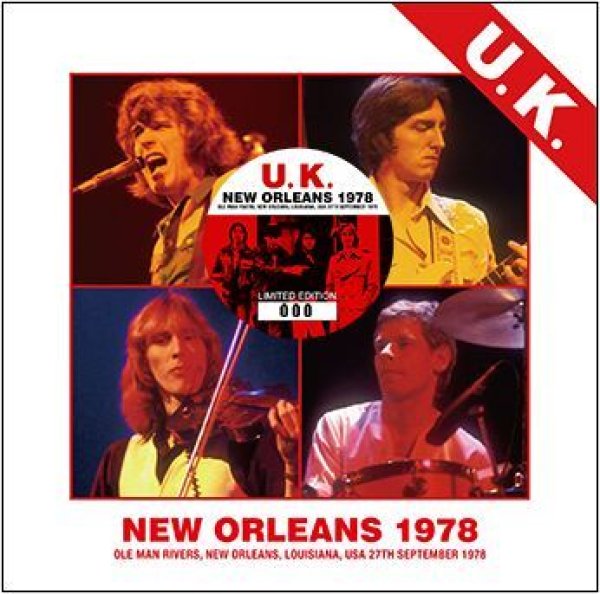画像1: U.K. - NEW ORLEANS 1978(1CD) (1)