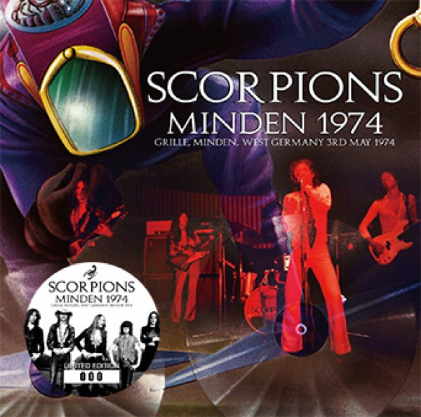 画像1: SCORPIONS - MINDEN 1974(1CD) (1)