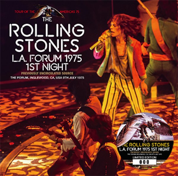 画像1: THE ROLLING STONES - L.A. FORUM 1975 1ST NIGHT: PREVIOUSLY UNCIRCULATED SOURCE(1CD) (1)