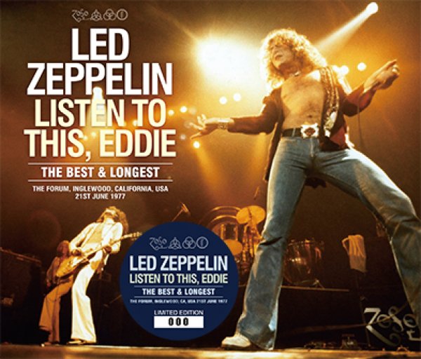 画像1: LED ZEPPELIN - LISTEN TO THIS, EDDIE: THE BEST & LONGEST(3CD) (1)