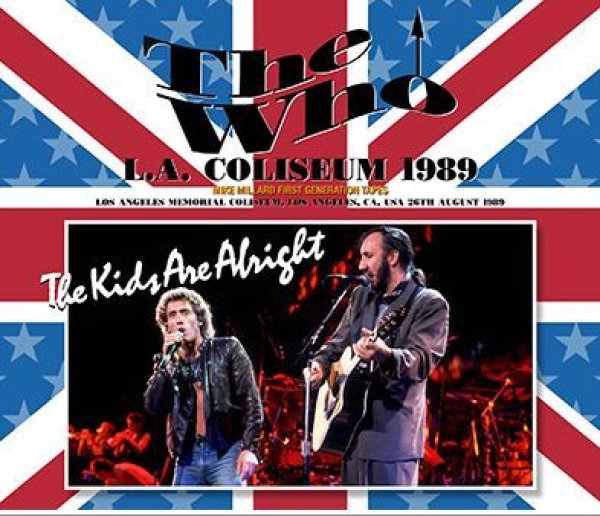 画像1: THE WHO - L.A. COLISEUM 1989: MIKE MILLARD FIRST GENERATION TAPES (3CDR) (1)