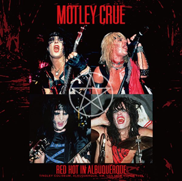 画像1: MOTLEY CRUE - RED HOT IN ALBUQUERQUE(1CDR) (1)