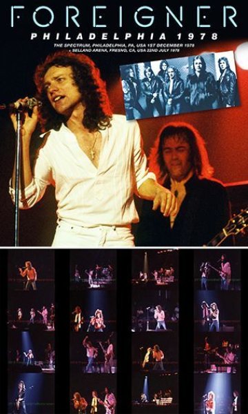 画像1: FOREIGNER - PHILADELPHIA 1978(1CDR+DVDR) (1)