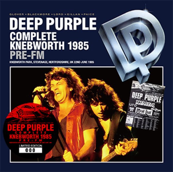 画像1: DEEP PURPLE - COMPLETE KNEBWORTH 1985: PRE-FM(2CD) (1)