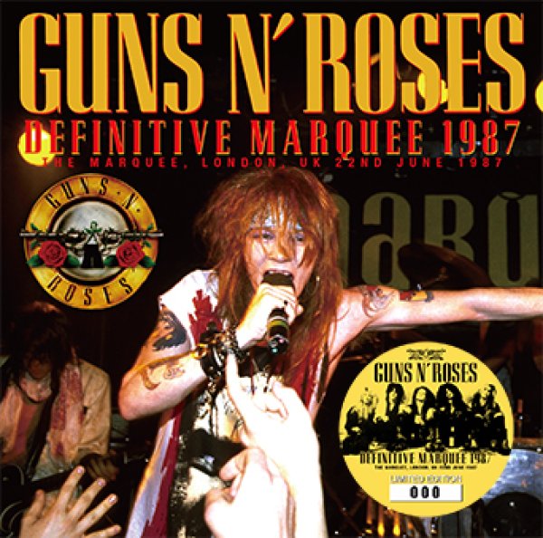 画像1: GUNS N' ROSES - DEFINITIVE MARQUEE 1987(1CD) (1)