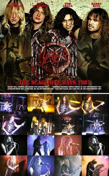 画像1: SLAYER - THE SCAGLIONE DAYS 1987(2CDR+DVDR) (1)