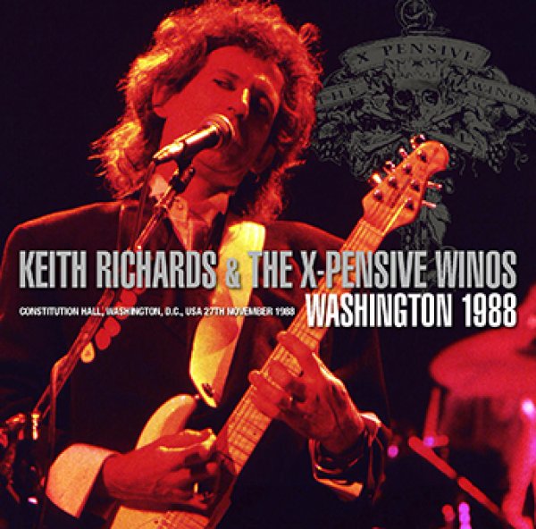画像1: KEITH RICHARDS & THE X-PENSIVE WINOS - WASHINGTON 1988 (1CDR) (1)