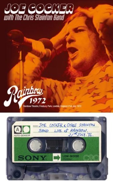 画像1: JOE COCKER with THE CHRIS STAINTON BAND - RAINBOW 1972(1CDR) (1)