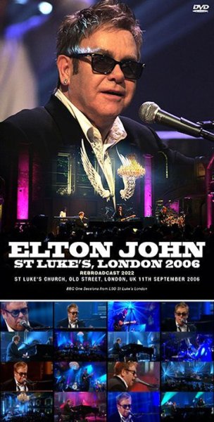 画像1: ELTON JOHN - ST LUKE'S, LONDON 2006: REBROADCAST 2022(DVDR) (1)