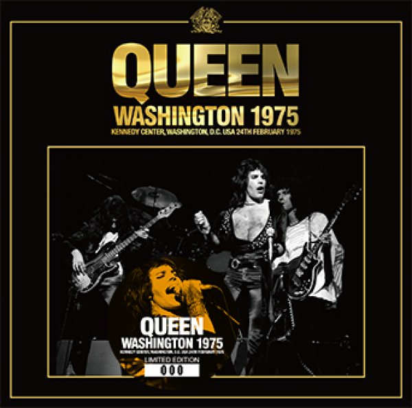 画像1: QUEEN - WASHINGTON 1975(1CD) (1)