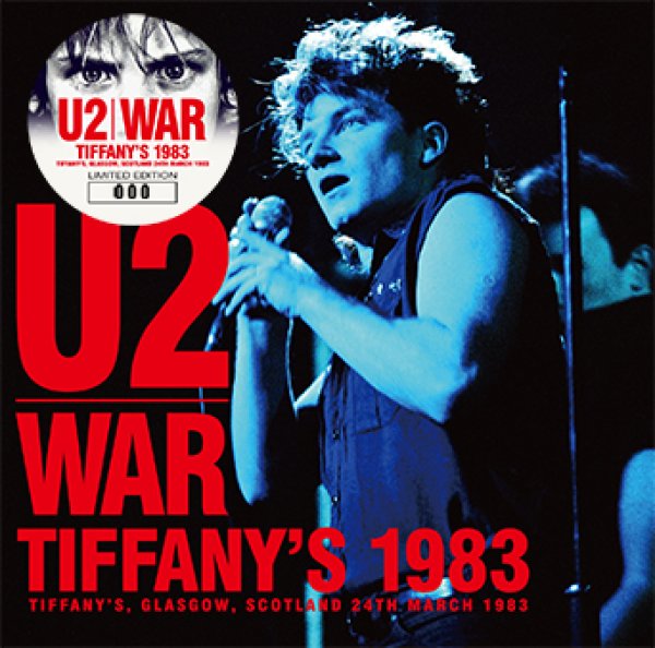 画像1: U2 - TIFFANY'S 1983(1CD) plus Bonus CDR* Numbered Stickered Edition Only (1)