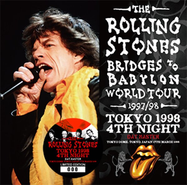 画像1: THE ROLLING STONES - TOKYO 1998 4TH NIGHT: DAT MASTER(2CD) (1)