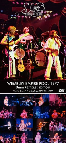 画像1: YES - WEMBLEY EMPIRE POOL 1977 8MM RESTORED EDITION(DVDR) (1)