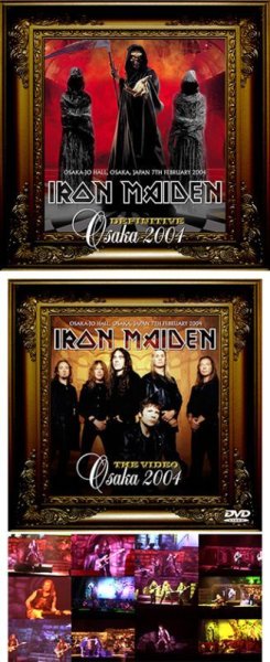 画像1: 【取り寄せ】IRON MAIDEN - DEFINITIVE OSAKA 2004(2CD + Bonus DVDR) (1)