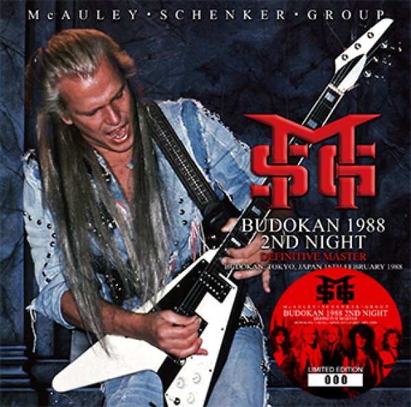 画像1: McAULEY SCHENKER GROUP - BUDOKAN 1988 2ND NIGHT: DEFINITIVE MASTER(1CD) (1)