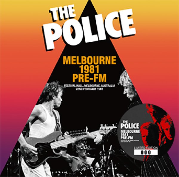 画像1: THE POLICE - MELBOURNE 1981: PRE-FM(2CD) (1)