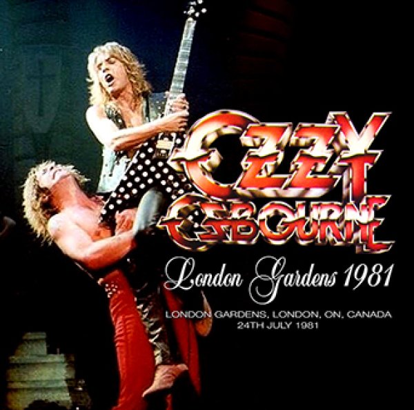 画像1: OZZY OSBOURNE - LONDON GARDENS 1981(1CDR) (1)