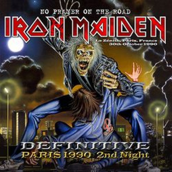 画像1: 【取り寄せ】IRON MAIDEN - DEFINITIVE PARIS 1990 2ND NIGHT(2CD) (1)