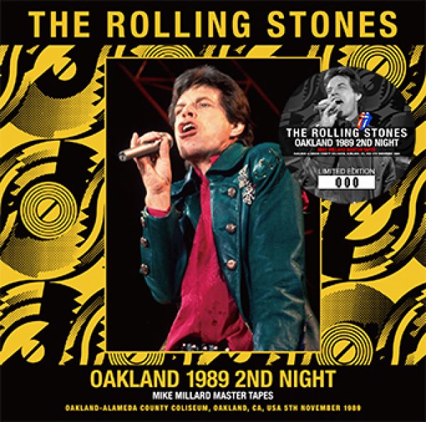 画像1:  THE ROLLING STONES - OAKLAND 1989 2ND NIGHT: MIKE MILLARD MASTER TAPES(2CD) (1)