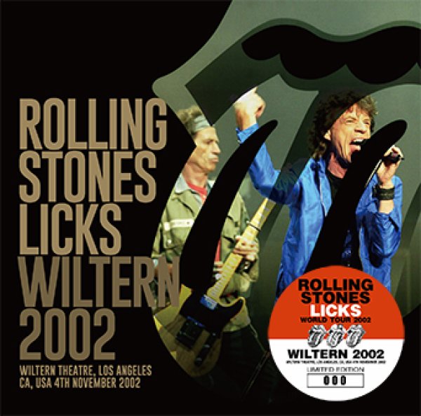 画像1: THE ROLLING STONES - WILTERN 2002(1CD) plus Ltd Bonus DVDR* This Weekend Only Available (1)